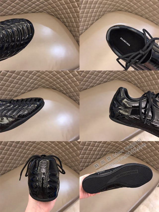 Balenciaga經典款男鞋 巴黎世家原單男士高爾夫運動鞋  hdbl1029